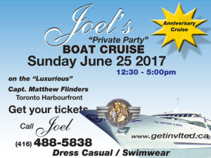 Joels Annual June Boat Cruise 2017